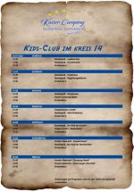 Kaiser Camping Bad Feilnbach Kids Club Sommerprogramm 2022