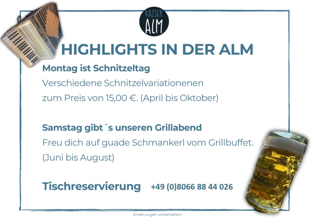 Highlights in der Alm(1)