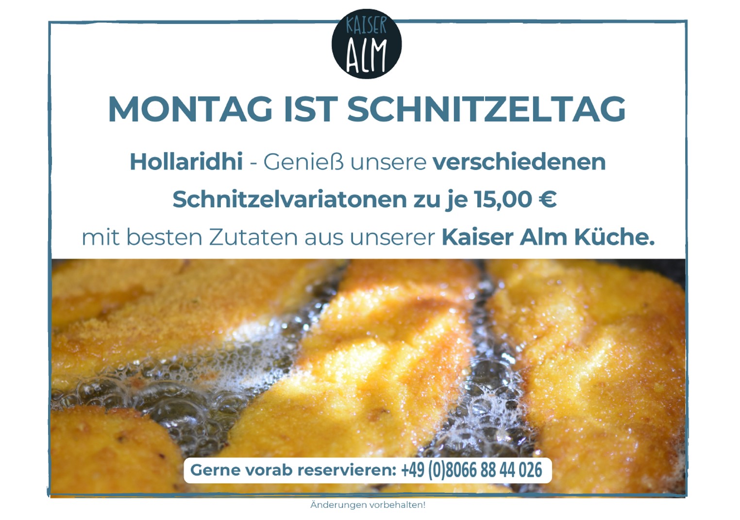 Schnitzeltag